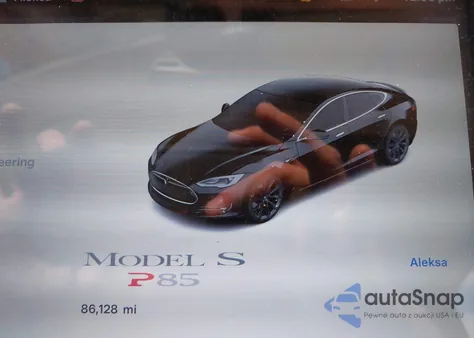 2013 Tesla Model S Performance из США, поврежденный, VIN 5YJSA1DPXDFP04586